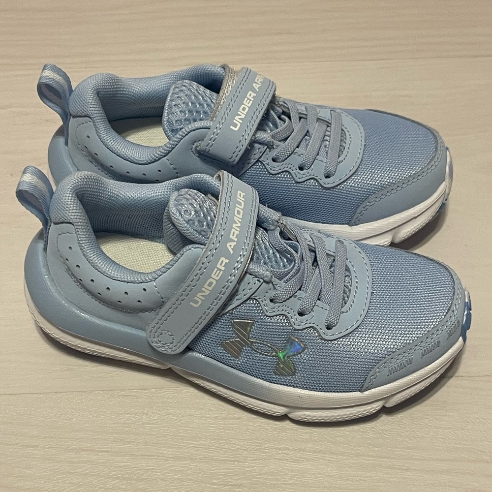 Under Armour Kids Light Blue Sneakers